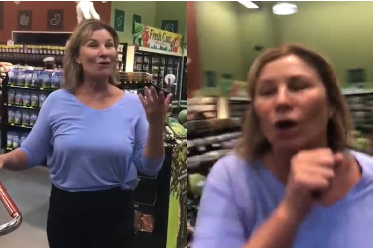 El video de la mujer que tose sobre clientes de un supermercado en Estados Unidos se hizo viral en redes