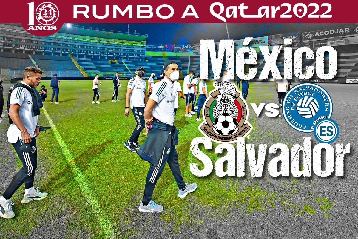 México contra El Salvador.