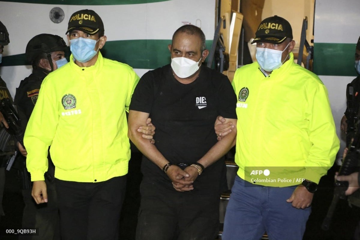 Colombia prepara extradición a EU del narcotraficante "Otoniel"