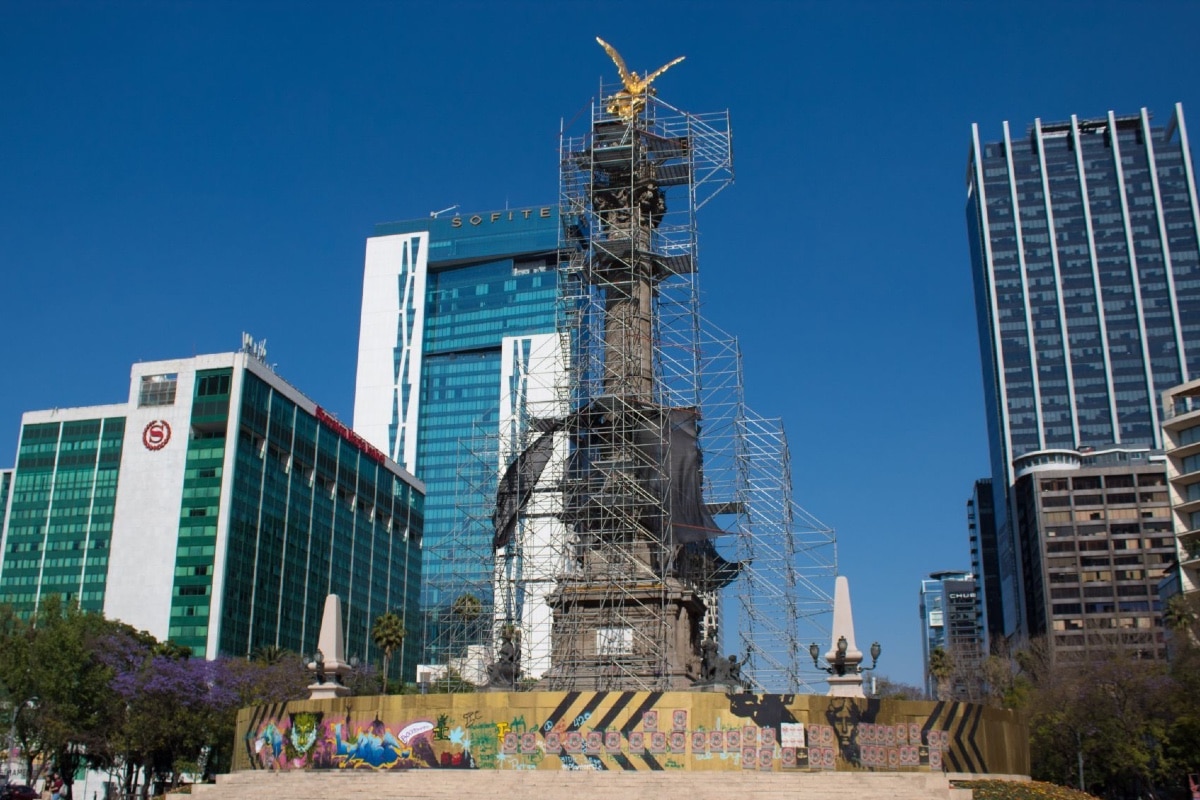 Más de 20 mdp restauración del Ángel de la Independencia