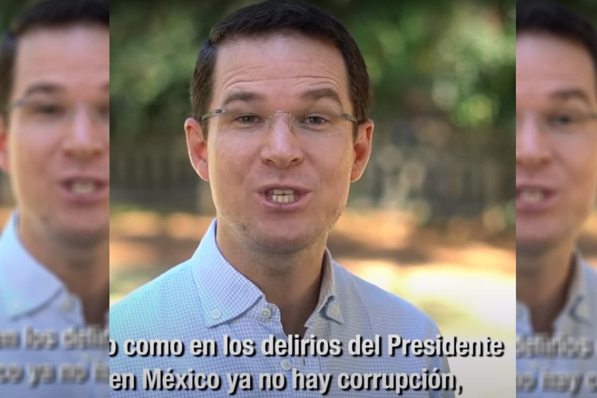 Foto: Captura de video. Anaya Cortés calificó de "ridículo mundial" que AMLO vaya a hablar de la corrupción a la ONU.