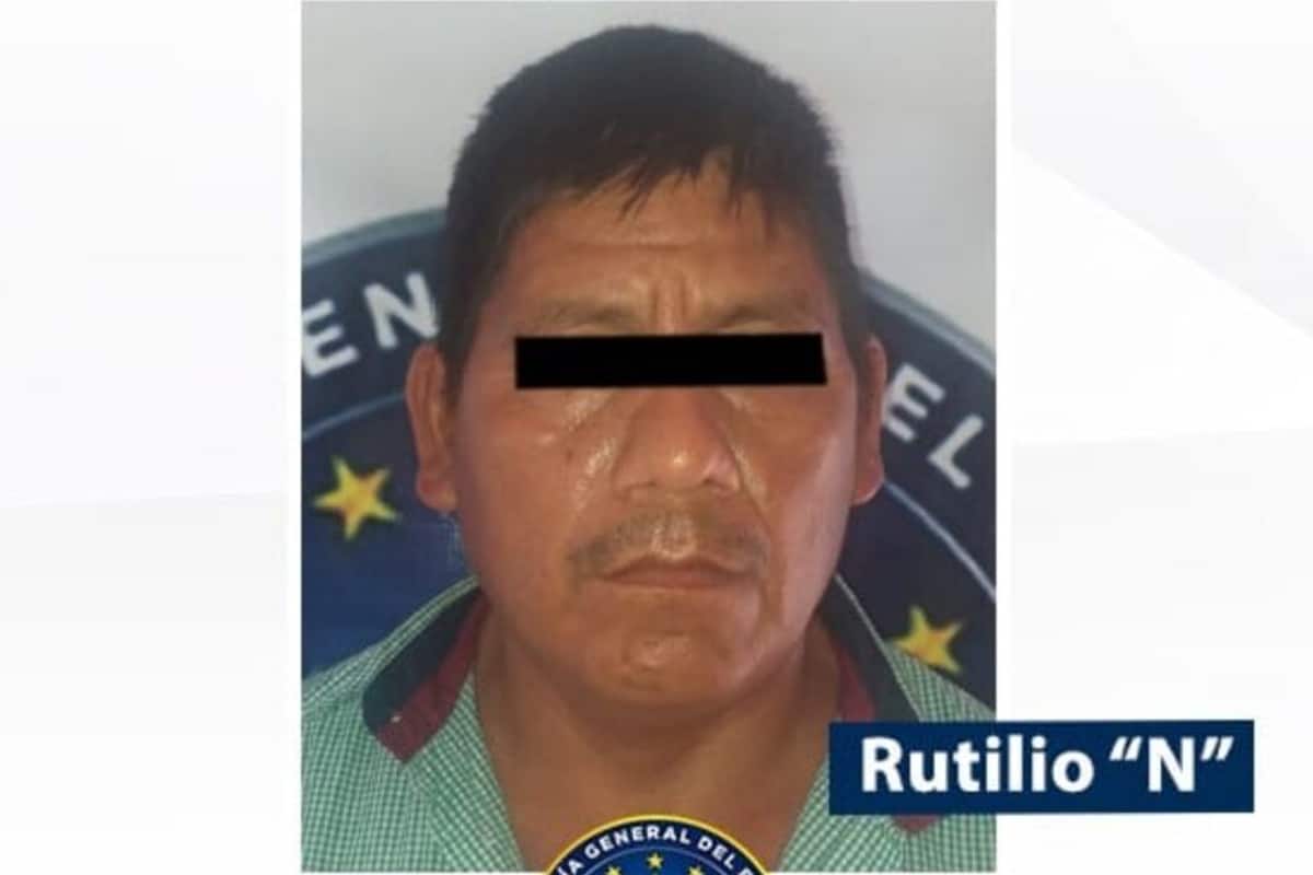 Foto: Fiscalía Guerrero | Rutilio 'N' es relacionado con los delitos de violación y trata de personas.