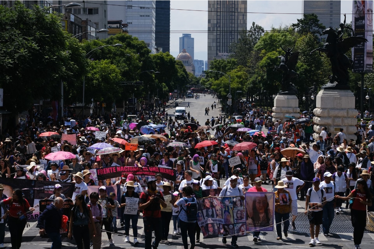 Foto: Cuartoscuro. Este viernes se prevé al menos dos marchas en la Ciudad de México.