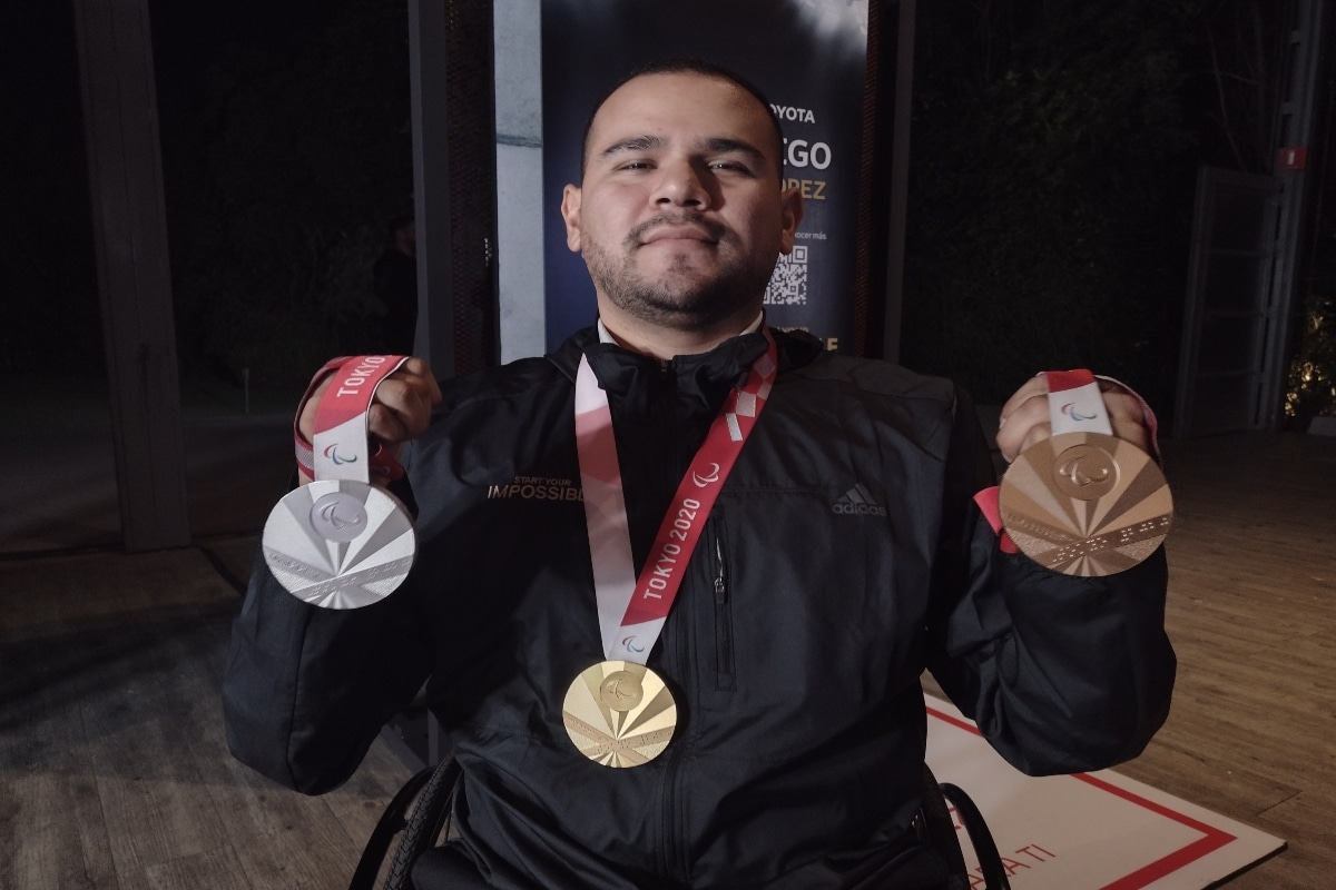 Diego López, el atleta paralímpico que triunfó en Tokio 2020 ya se alista para un nuevo reto. Noticias en tiempo real