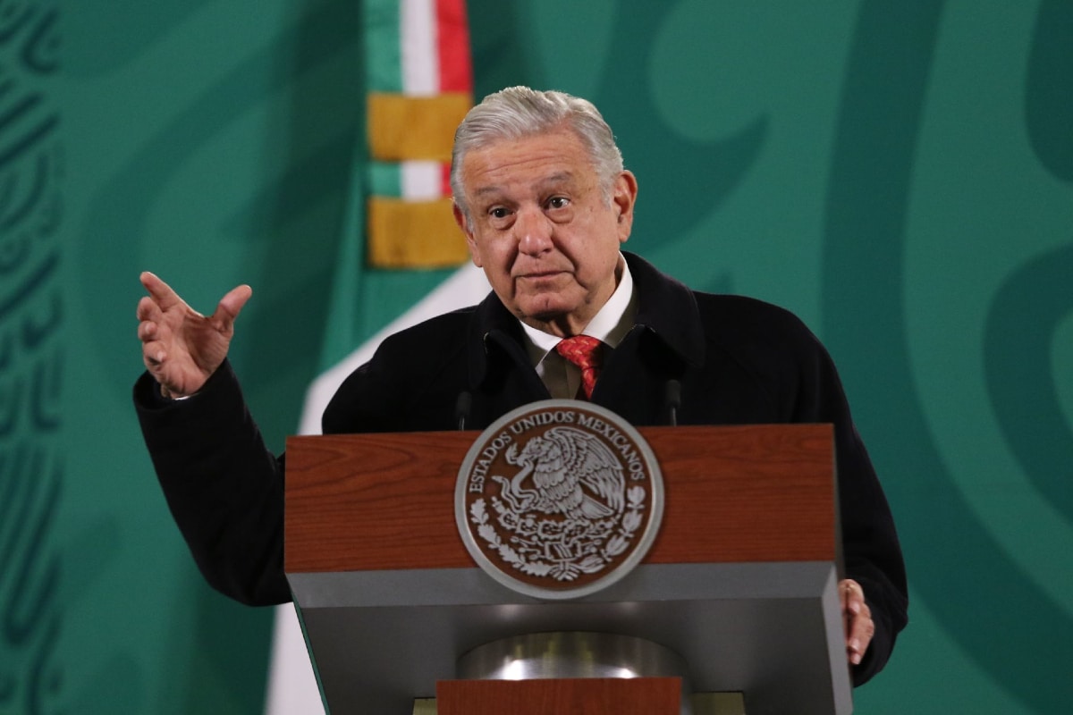 Foto: Moises Pablo/Cuartoscuro | En su mensaje, López Obrador se refirió al compromiso de Joe Biden para regularizar la situación de migrantes en Estados Unidos.