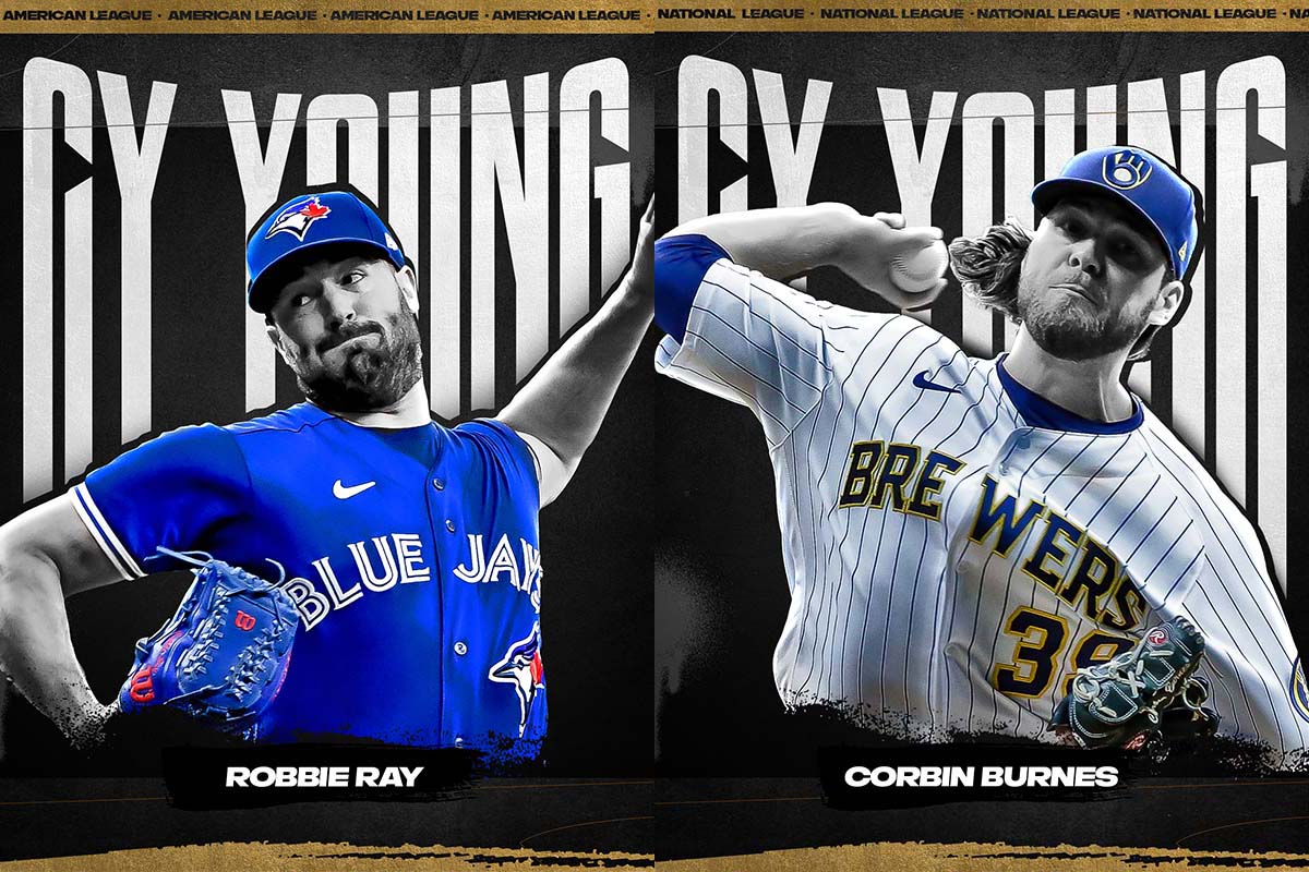 Robbie Ray y Corbin Burnes gana el premio Cy Young en la MLB