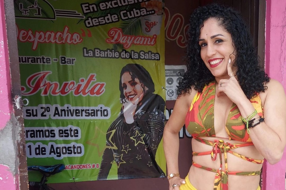 Foto: Instagram | La barbie de la salsa, Dayami Lozada, promovía sus presentaciones en redes sociales.