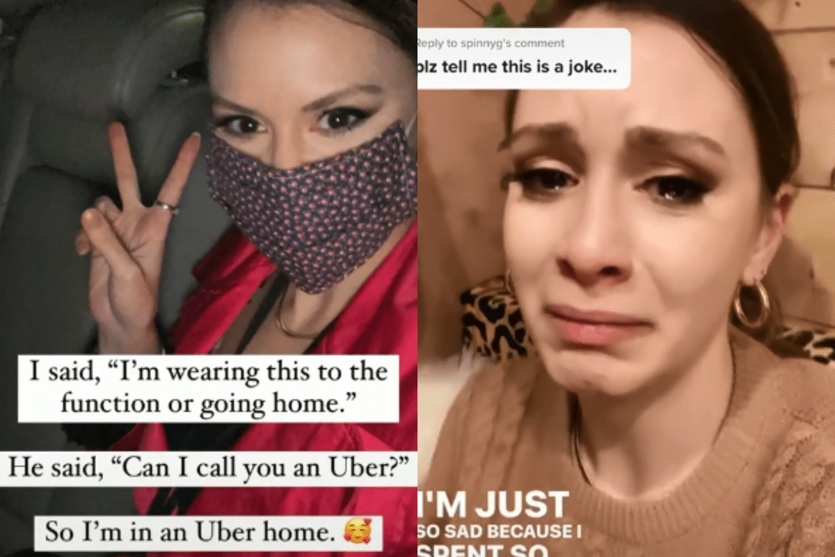 TikTok exhibe a hombre que regreso a su novia en Uber porque no le gustó cómo vestía