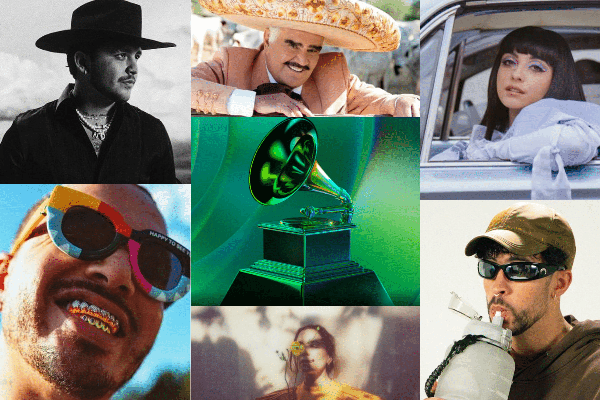 Vicente Fernandez, Christian Nodal y Bad Bunny, ¿qué otros latinos están nominados a los Grammy 2022?