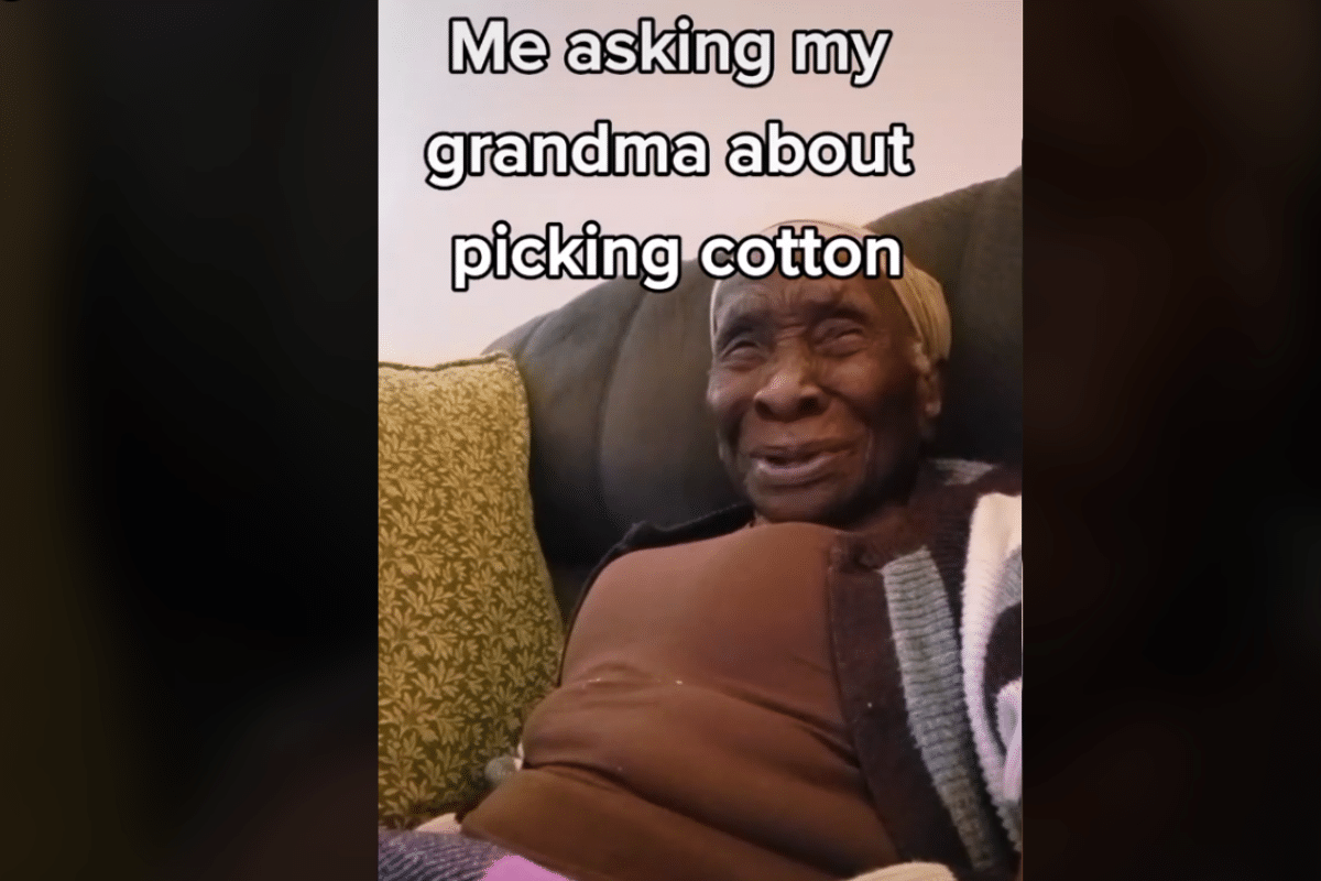 “El sueño de sus ancestros” abuelita de color recuerda el movimiento de recolección de algodón a sus ¡103 años!