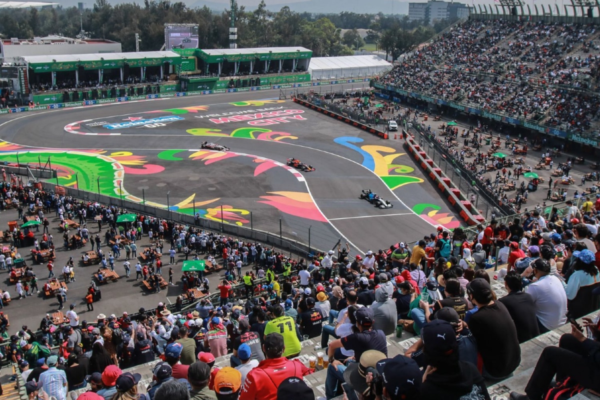 Así se vive el ambiente previo al Gran Premio de México de F1.