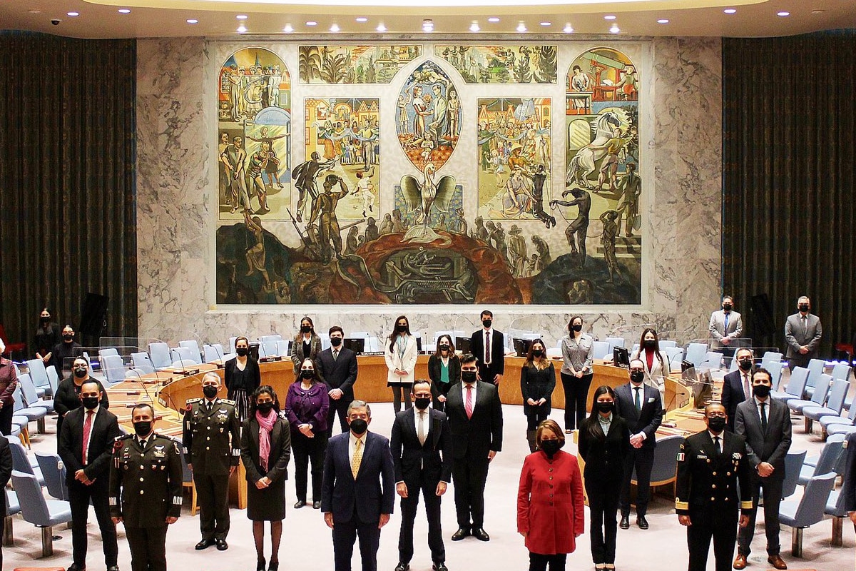 Foto: @MexOnu. México encabezará por un mes el Consejo de Seguridad de la ONU.
