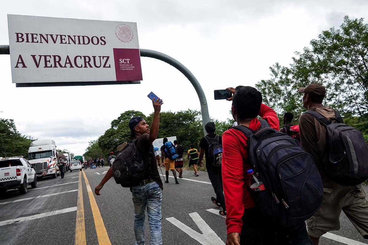 xCaravana Migrante llega a Veracruz