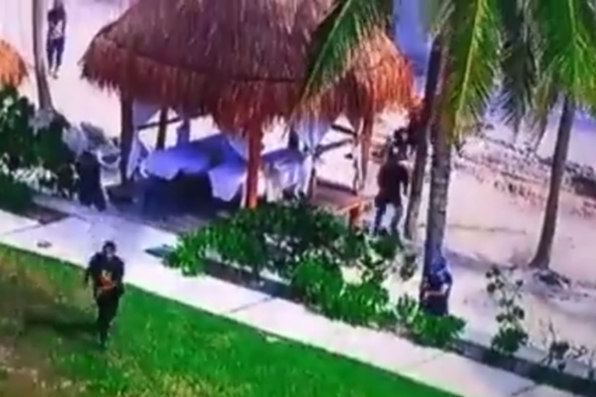 La agresión se registro en Puerto Morelos, Quintana Roo.