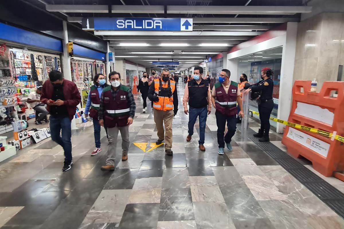 Se acaban tendederos de vendedoras ambulantes en el Metro