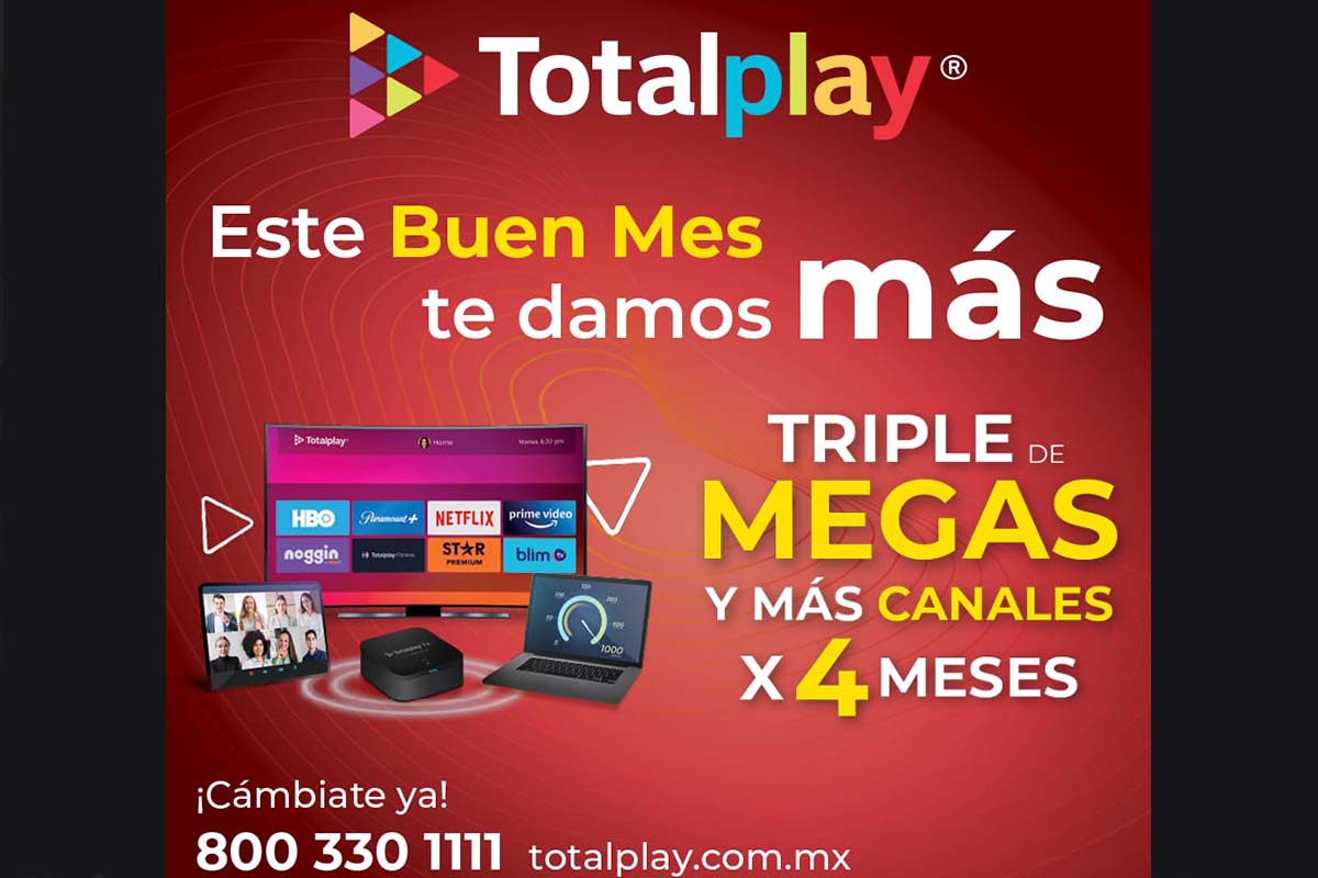 Totalplay es la plataforma de conectividad y entretenimiento digital más completa