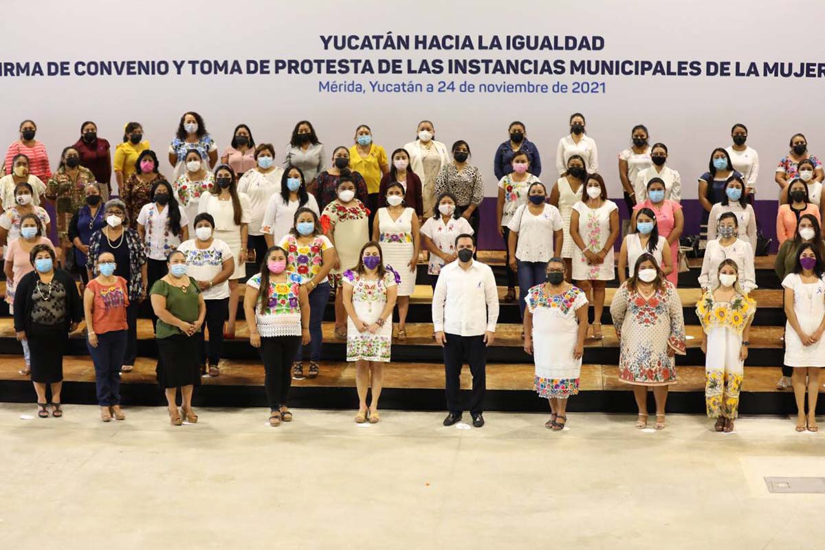 En Yucatán todos sus municipios cuentan con un Instituto de la Mujer