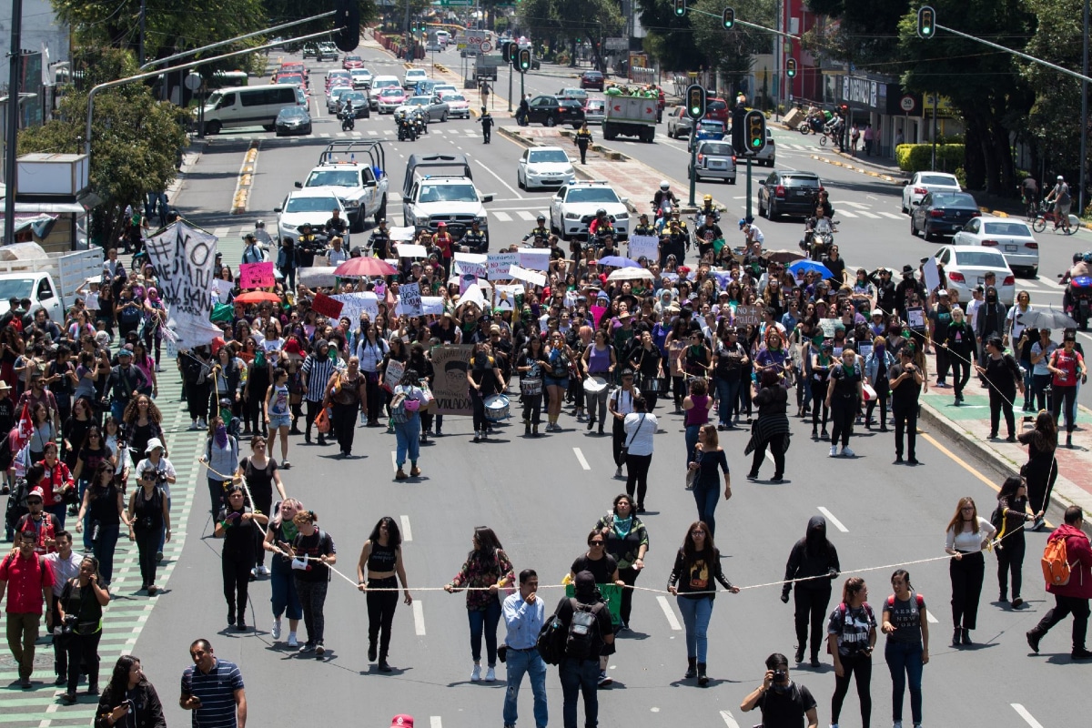 Foto: Cuartoscuro | Al menos una marcha y 11 concentraciones se prevén durante este miércoles en la Ciudad de México.