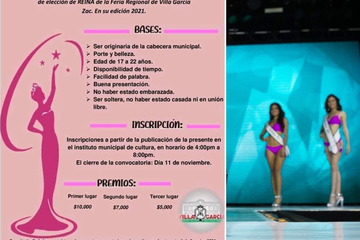 Foto: redes/Cuartoscuro | Los requisitos para participar en un certamen de belleza en Zacatecas generaron polémica en redes.