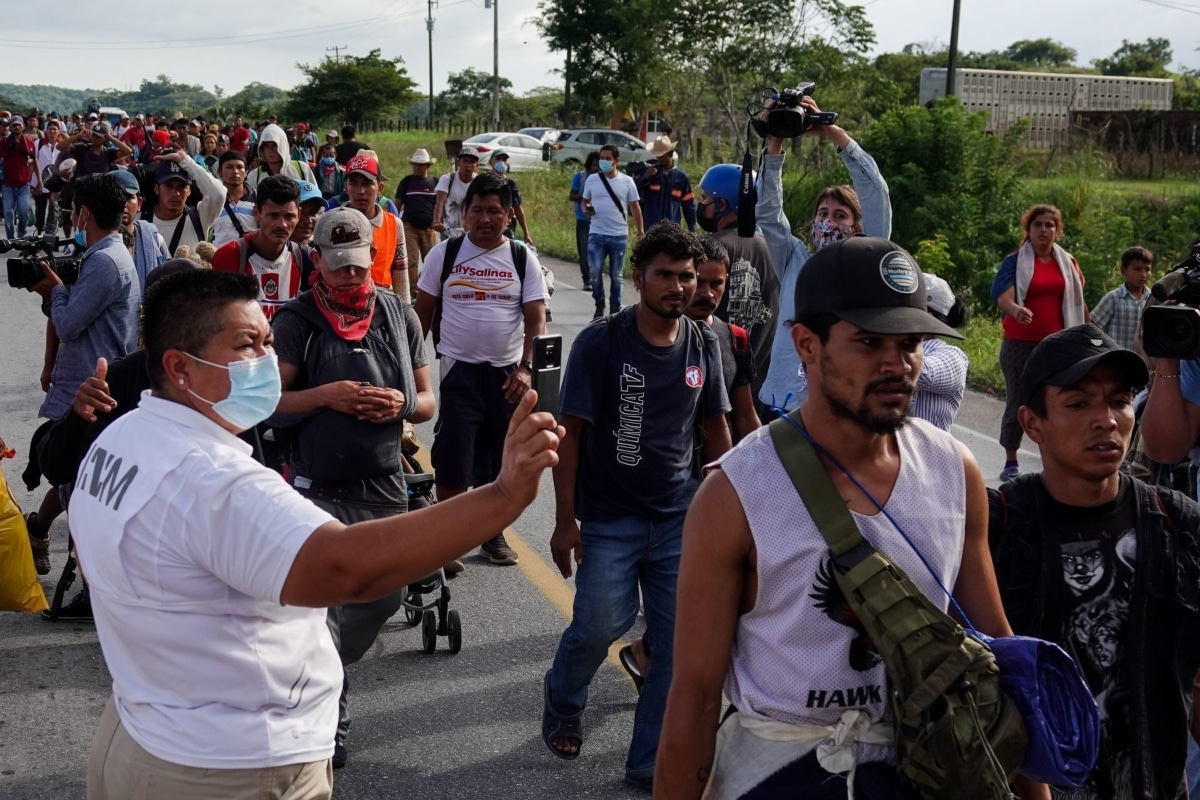 Foto: Cuartoscuro. El Gobierno de México informó que no deportará migrantes que tengan citas con jueces en EU.