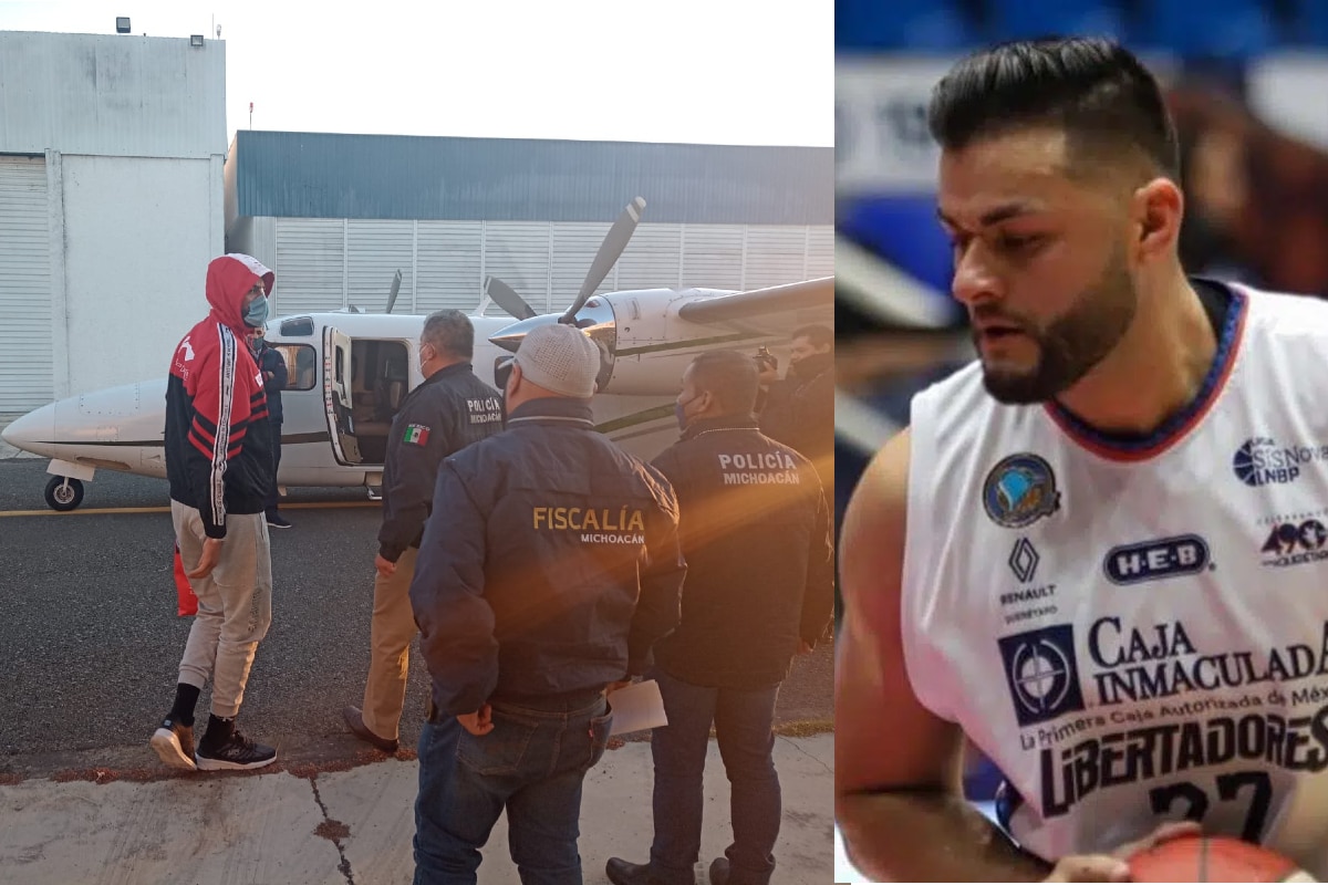 Foto: especial | El basquetbolista Alexis Cervantes fue trasladado de regreso a Guasave, Sinaloa.