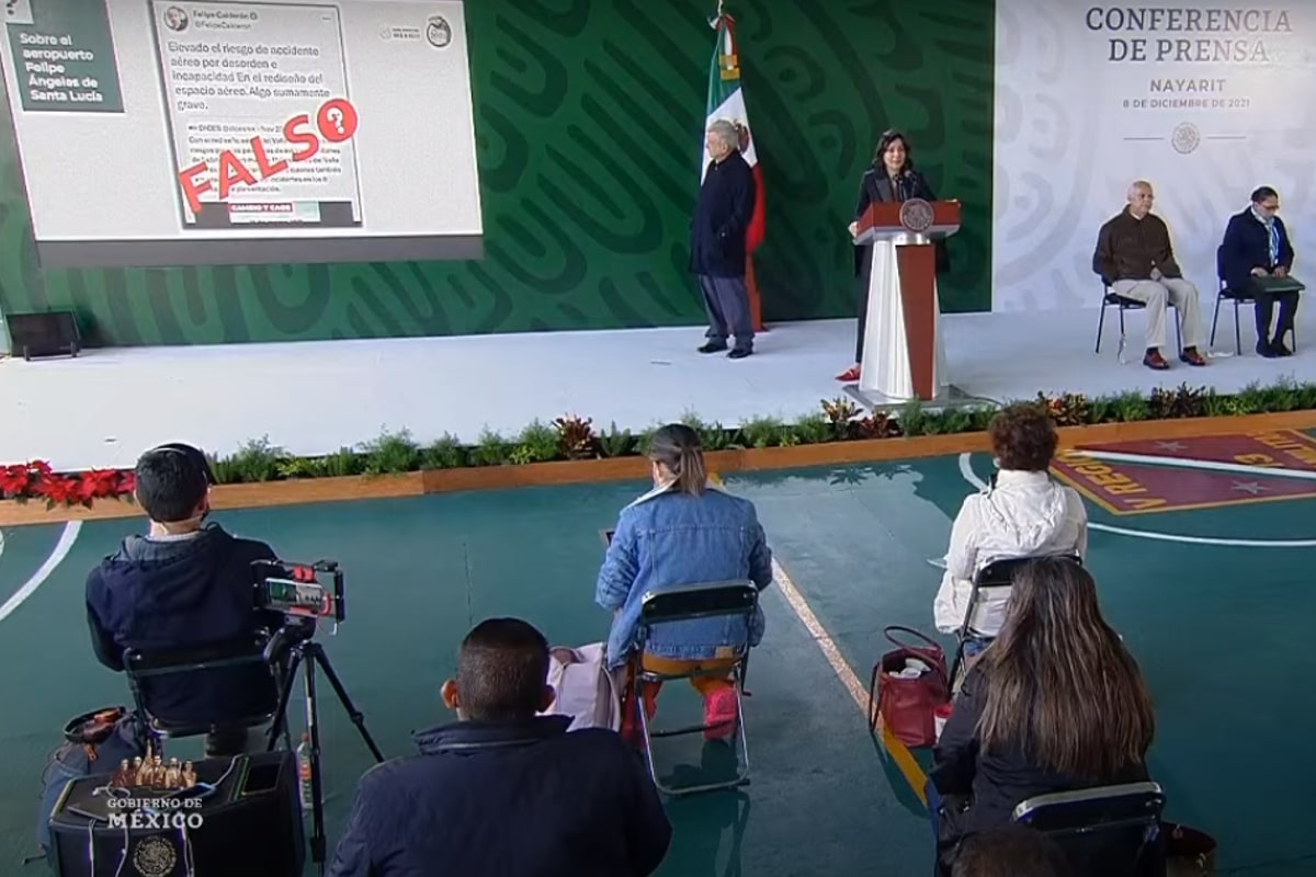 Foto: Captura de video. Este miércoles el expresidente Felipe Calderón fue exhibido en la "mañanera".