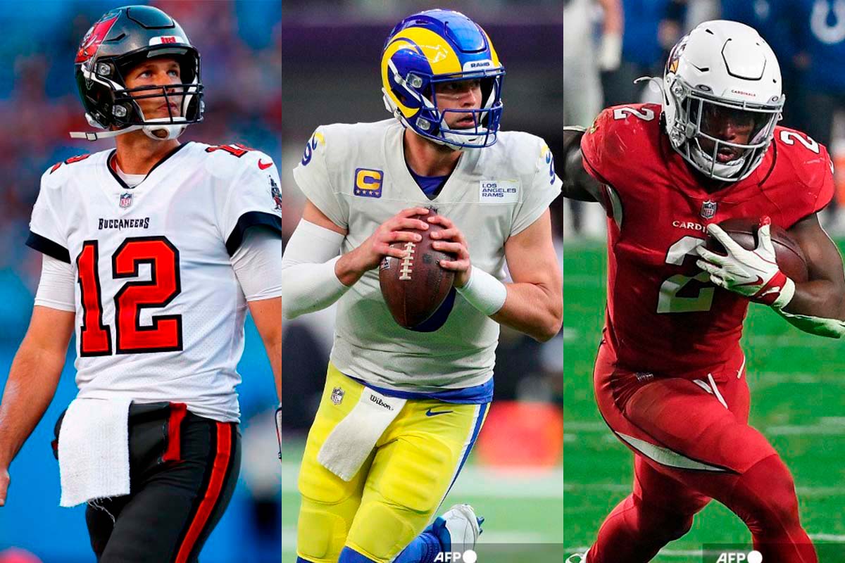 Bucs, Rams y Cardinals sellan boletos a los playoffs de la NFL