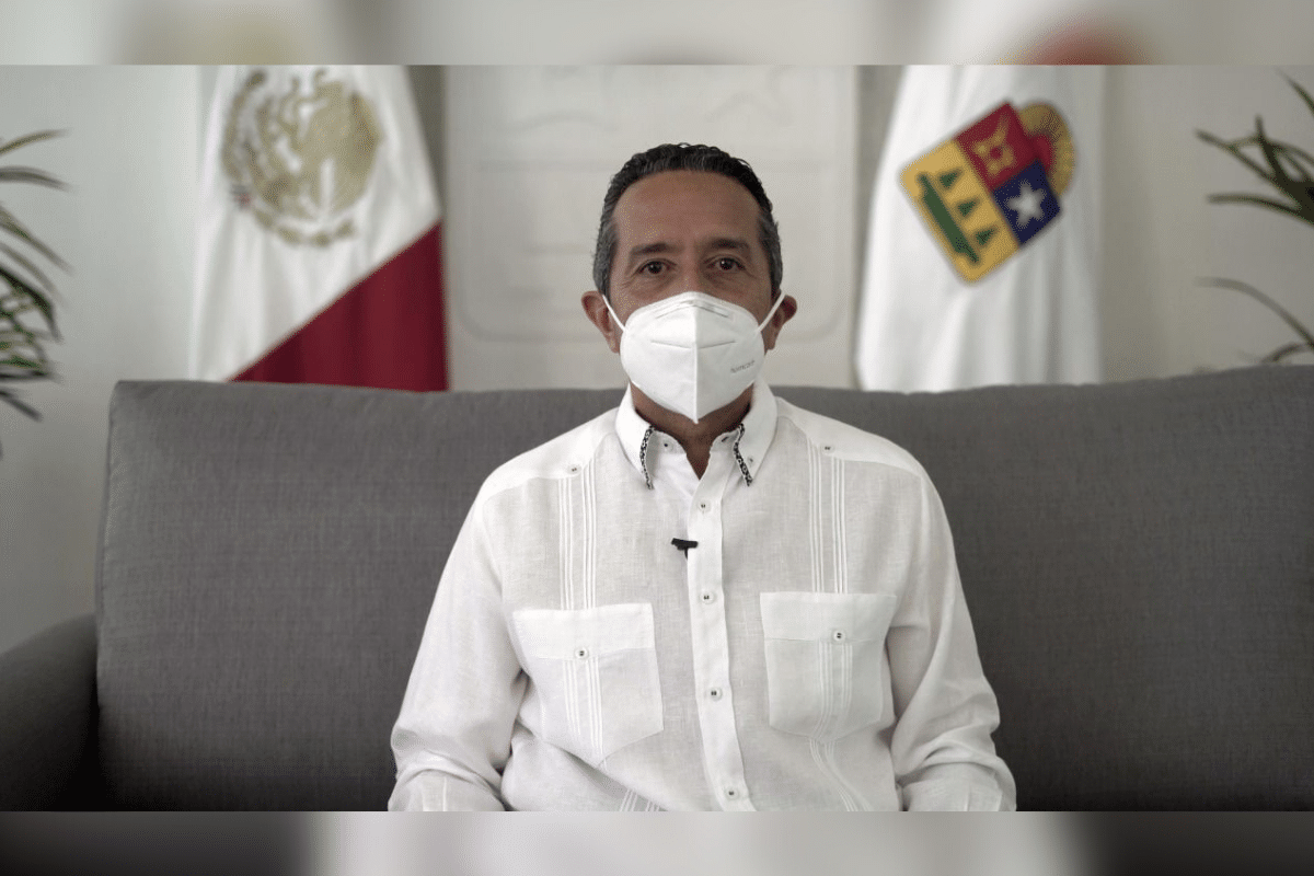 Foto: Cortesía | El gobernador de Quintana Roo, Carlos Joaquín, hizo un llamado a los quintanarroenses para protegerse ante la nueva variante Ómicron
