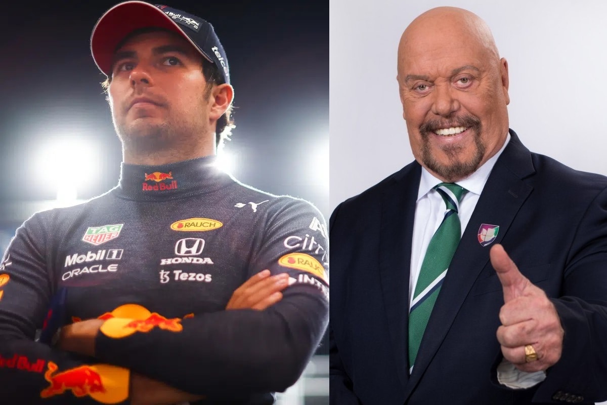 Foto: Red Bull/Facebook | Enrique ‘el Perro’ Bermudéz custionó la ausencia de ‘Checo’ en el Top 10 de la temporada de F1.