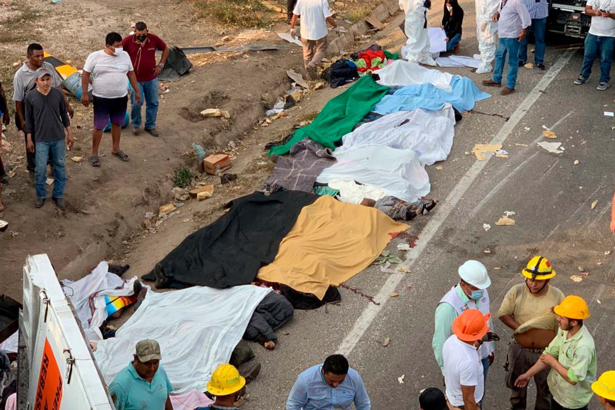Lamenta AMLO tragedia de migrantes en Chiapas
