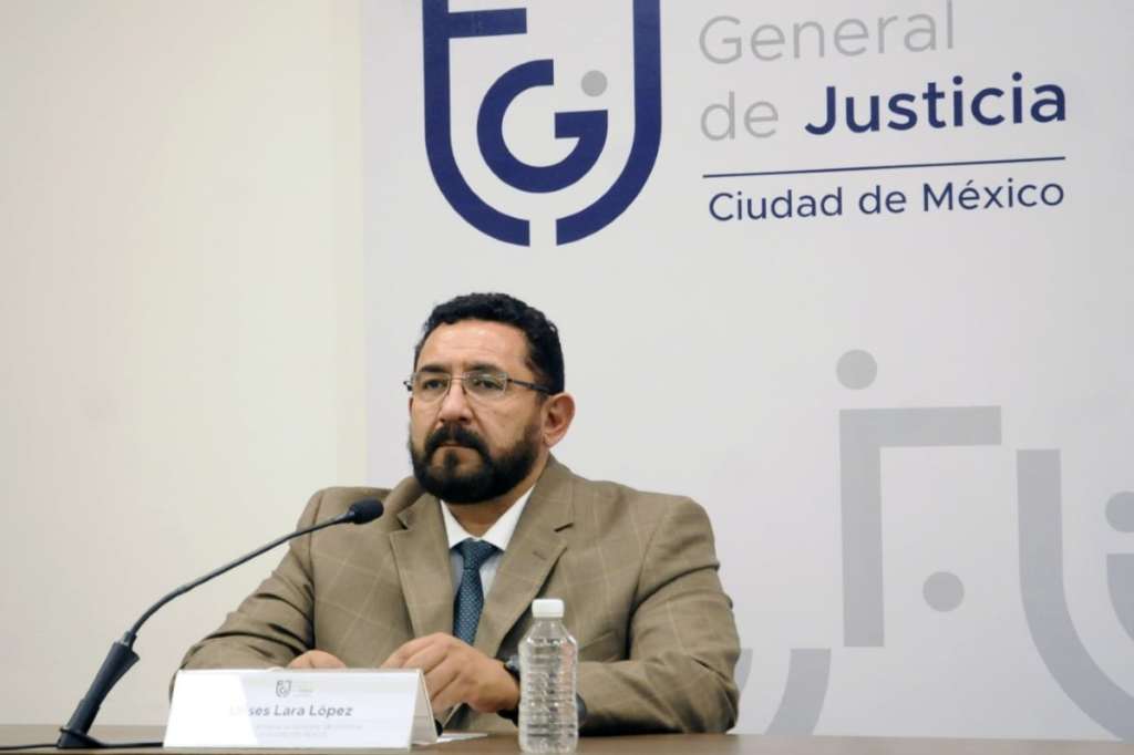Foto: FGJCDMX | Ulises Lara, vocero de la Fiscalía capitalina.
