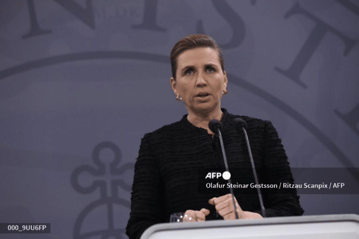 Foto: AFP | La primera ministra de Dinamarca, Mette Frederiksen, anunció que, pese al repunto de casos de covid-19, el regreso a clases será el 5 de enero