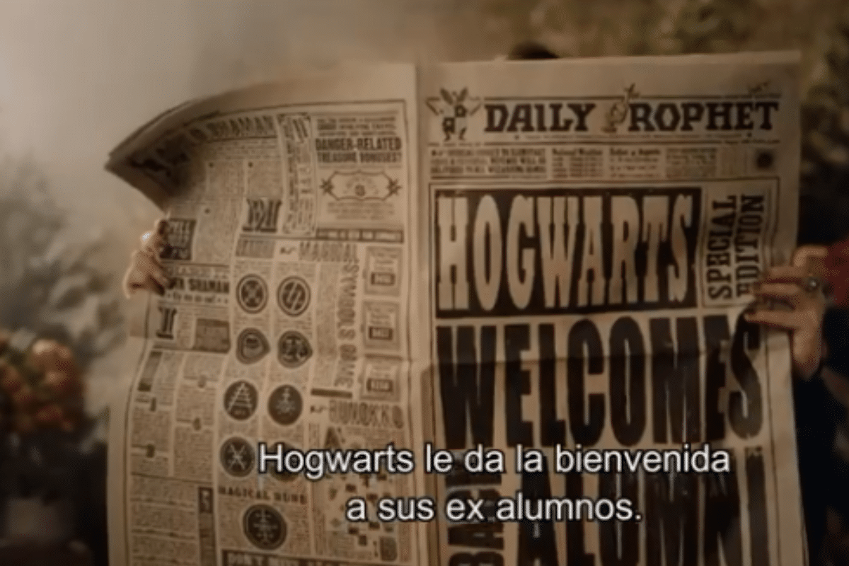 El primer teaser de “Harry Potter: Regreso a Hogwarts” enloquece a fans