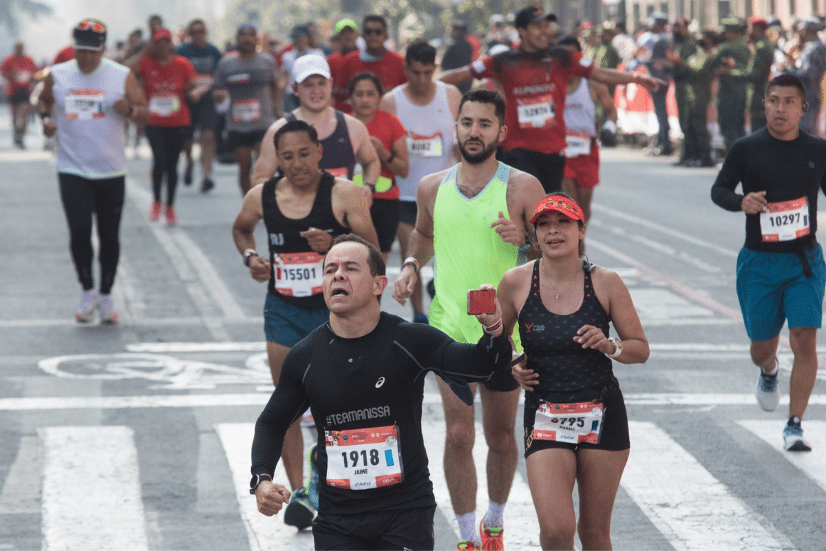 Foto: Cuartoscuro | Para este año se espera la particiación de 20 mil corredores en el Medio Maratón de la Ciudad de México