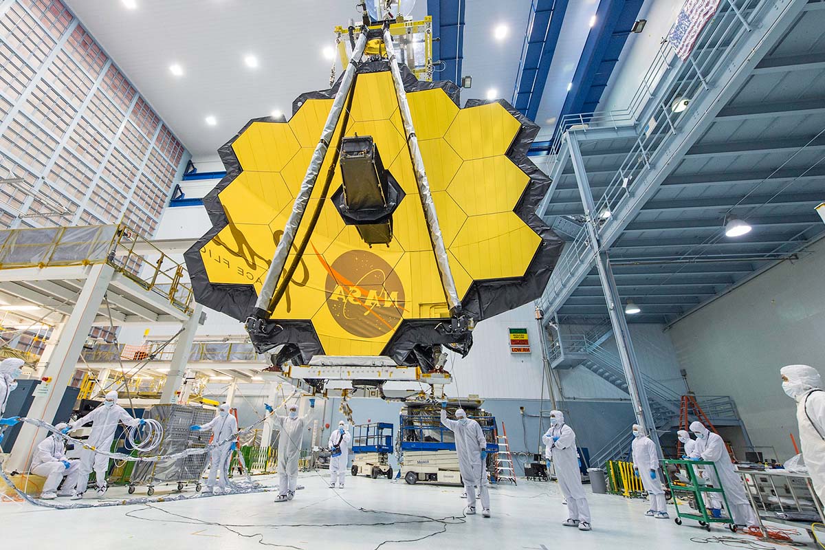 Listo el telescopio James Webb, el más grande y potente jamás construido