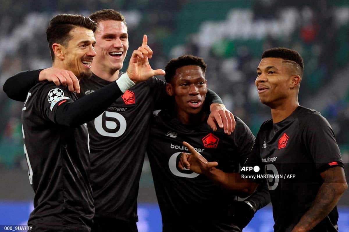 Lille alcanza los octavos de Champions por segunda vez en su historia