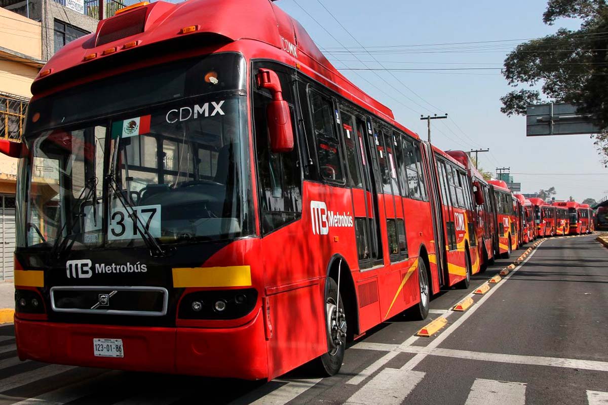 Líneas 6 y 7 del Metrobús operaran con modificaciones el 11 y 12 de diciembre