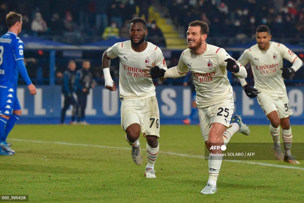 Milan mantiene el ritmo del Inter, Napoli se descuelga