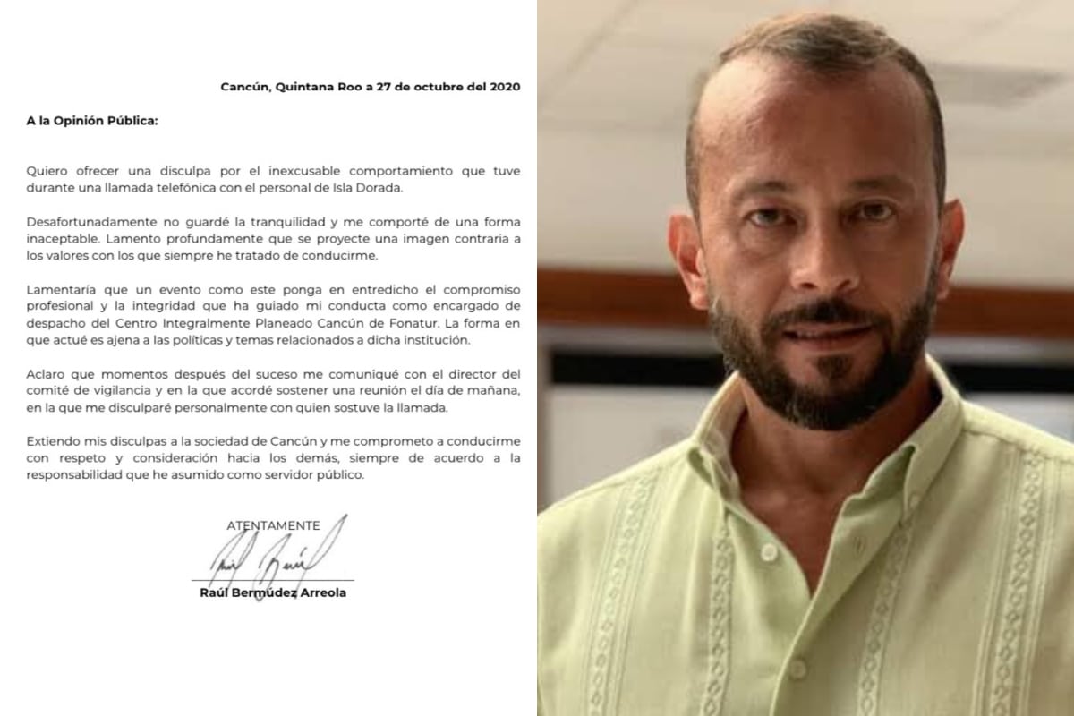 Foto: Especial | Bermúdez Arreola ya había sido señalado con anterioridad, de abusar de su posición como representante del Fonatur