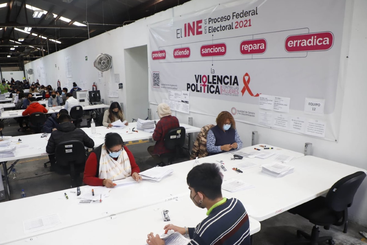 Foto: Gabriela Esquivel. El INE señaló que concluirá el proceso de verificación de firmas para la revocación de mandato.