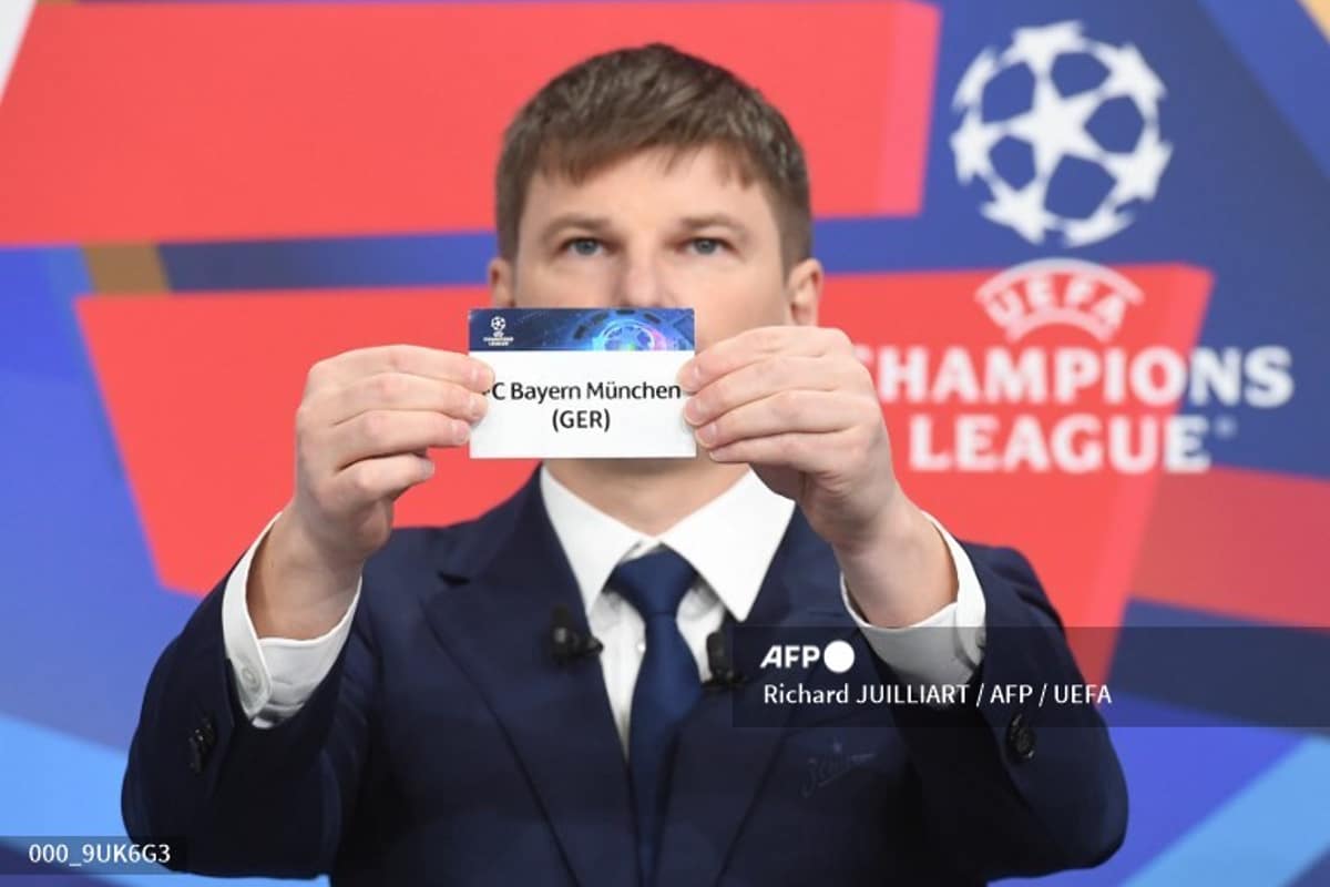 Foto: AFP | La UEFA repetirá esta tarde el sorteo de octavos de final de la Liga de Campeones debido a "un problema técnico".
