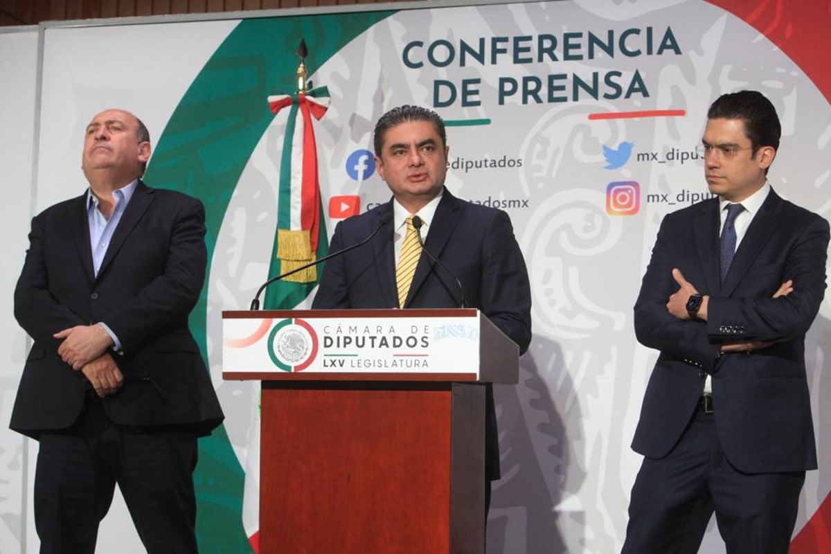 Foto: especial | Coordinadores parlamentarios de Va por México.