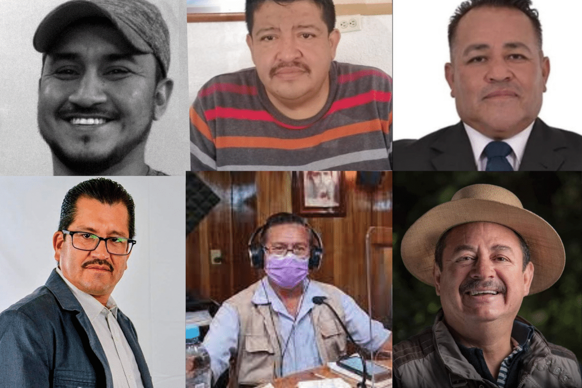 Foto: Redes | En México van siete periodistas asesinados en 2021: Gustavo Sanchez Cabrera, Fredy López Arévalo, Manuel González Reyes, Jacinto Romero Flores, Ricardo López Domínguez, Saúl Tijerina Rentería, Benjamín Morales Hernández
