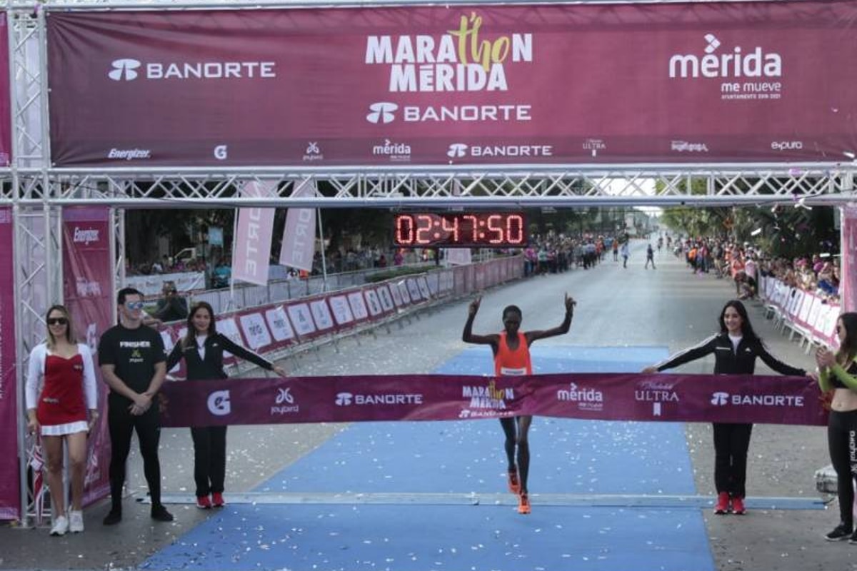 Foto: 24 Horas Yucatán | El aforo al Maratón Internacional de Mérida será limitado a mil corredores.