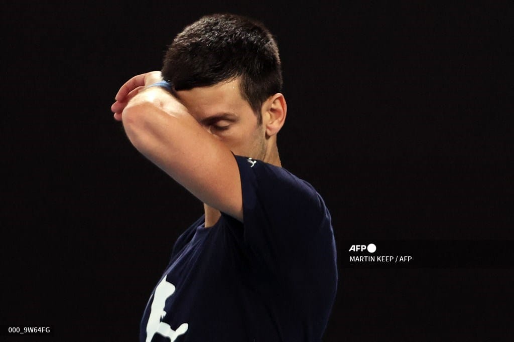 Foto: AFP. Australia volvió cancelar la visa de Djokovic pero no lo ha expulsado.