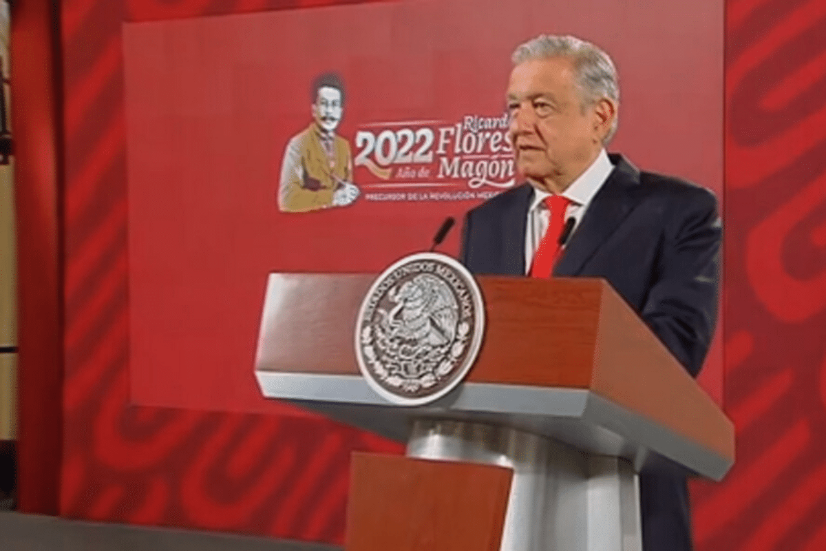 Foto: Twitter@GobiernoMX | El Presidente Andrés Manuel anunció que el 2022 estará dedicado a Ricardo Flores Magón