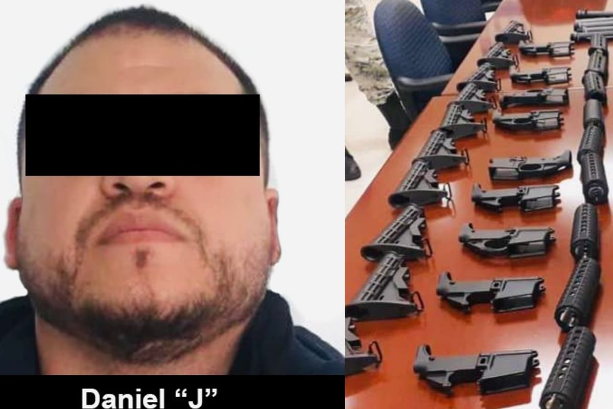 Fotos: Especial. Daniel J es señalado de presuntamente transportar armas de fuego.