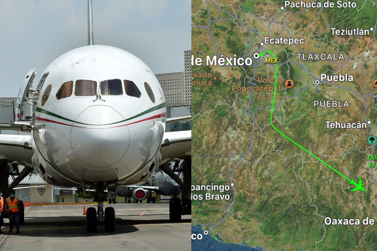 Fotos: Cuartoscuro/Especial. El Avión Presidencial comenzó su vuelo a las 9:36 horas desde el AICM.