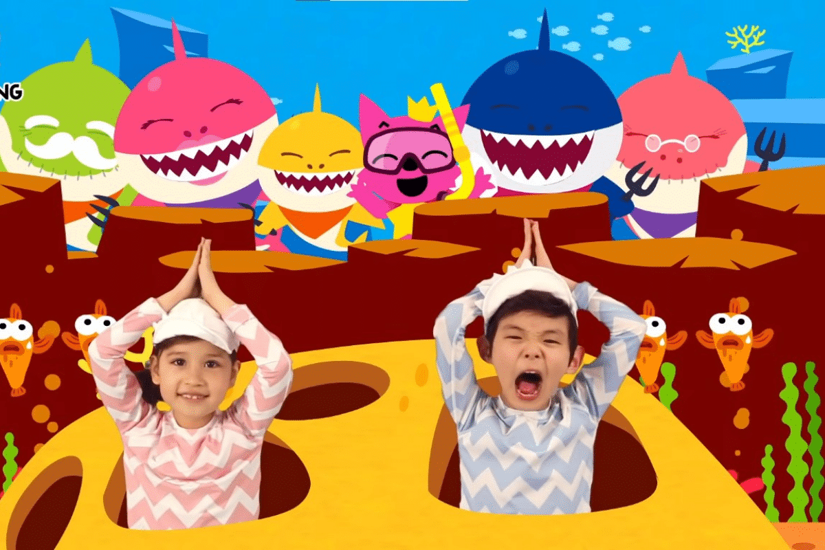Foto: Captura de video. Youtube/@Pinkfong Baby Shark - Kids' Songs & Stories | En abril de 2021 la canción ingresó al libro de los récords Guinness por ser el clip más visto en Google