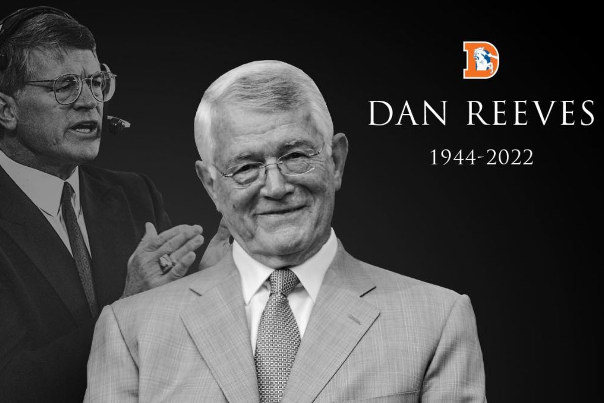 Foto: Broncos de Denver. Reeves, leyenda de la NFL falleció este 1 de enero a los 77 años.